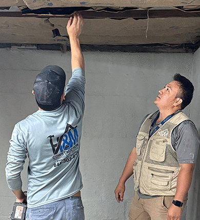 Ceiling Prep Work