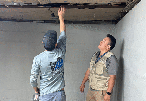 Ceiling Prep Work